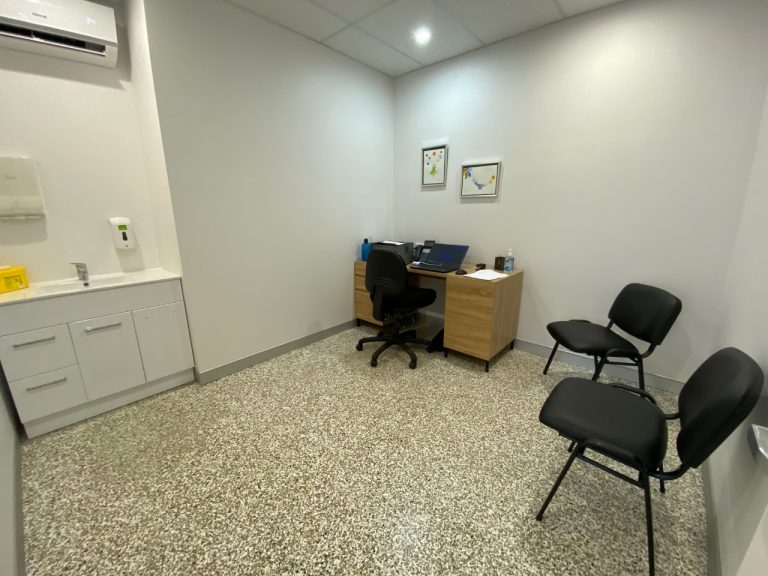 Nurse room at gum tree family medical